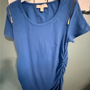 Michael Kors Royal Blue Zip-Up